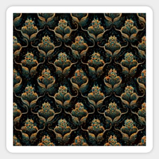 Elegant Ornate pattern, model 8 Sticker